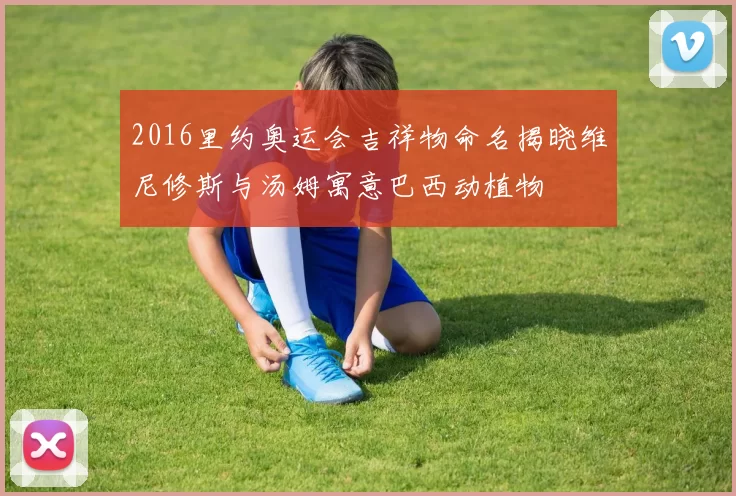 2016里约奥运会吉祥物命名揭晓维尼修斯与汤姆寓意巴西动植物